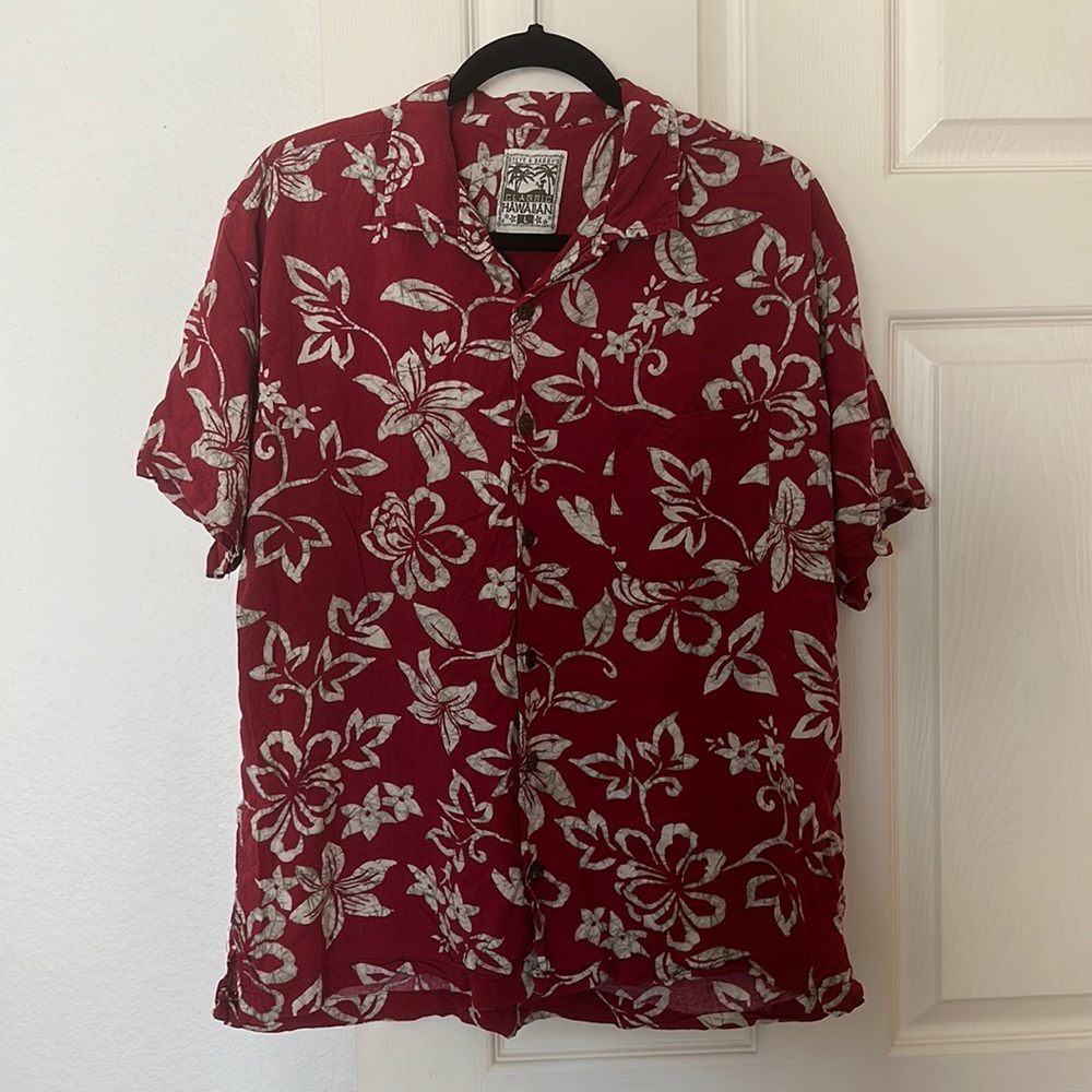 Red Hawaiian Shirt